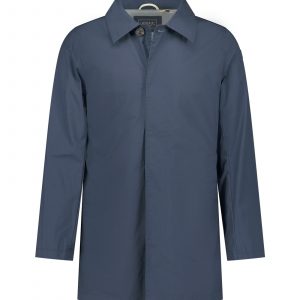 NZA Trenchcoat 26BN802 in Dunkelblau aus hochwertiger Baumwolle für Herren von NZA New Zealand Auckland