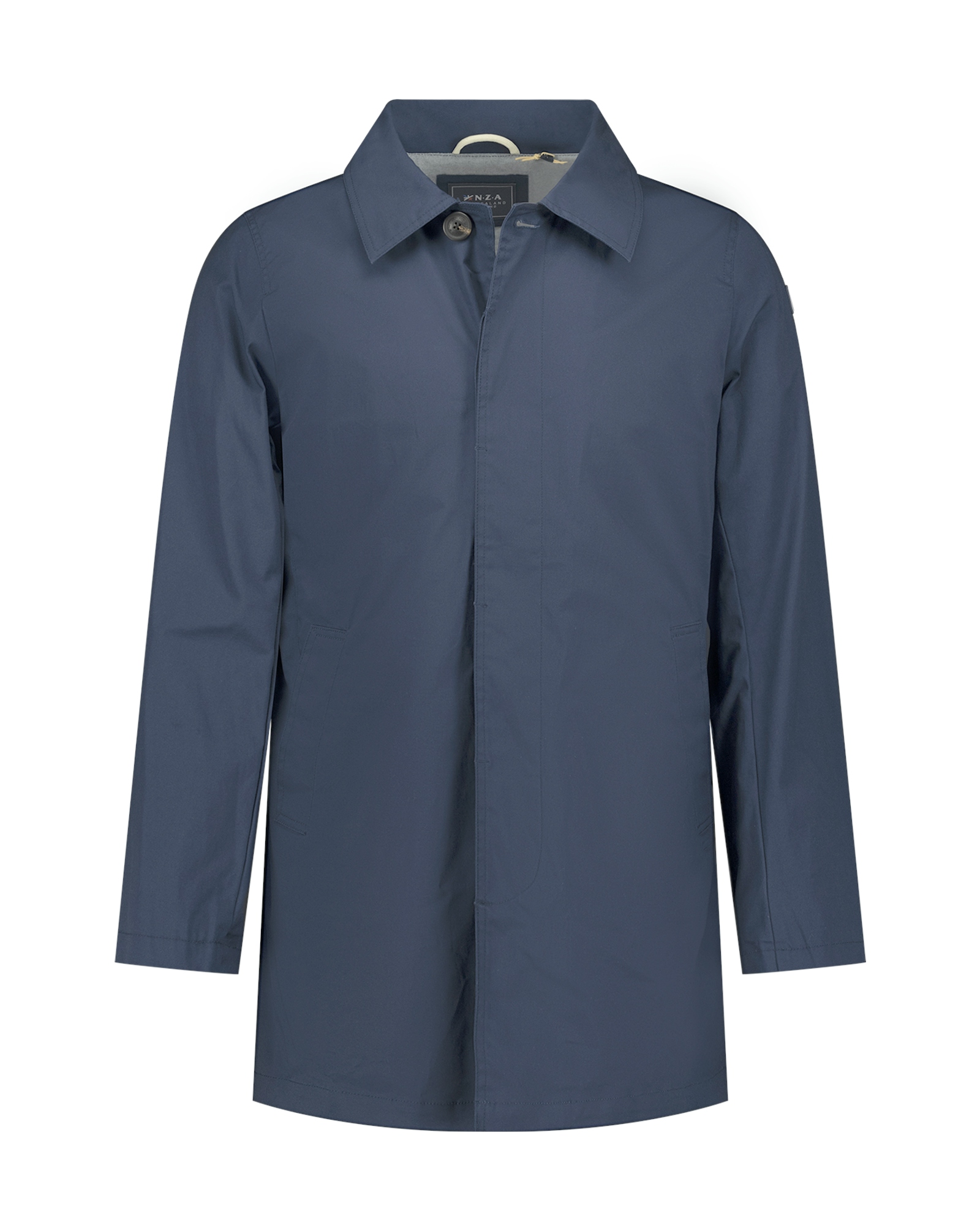 NZA Trenchcoat 26BN802 in Dunkelblau aus hochwertiger Baumwolle für Herren von NZA New Zealand Auckland