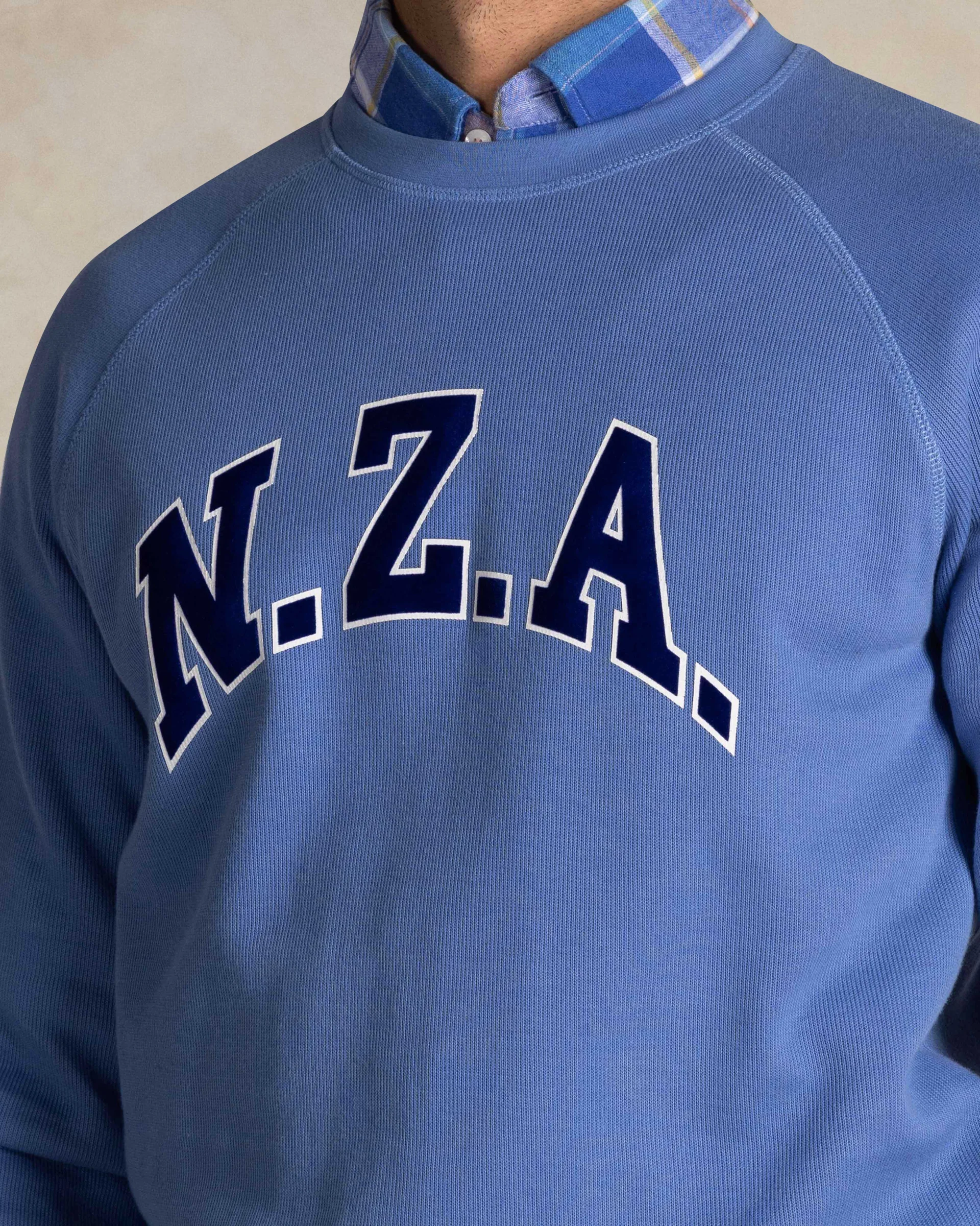 NZA New Zealand Auckland Sweatshirt 26AN305 - Classic Blue – Bild 2