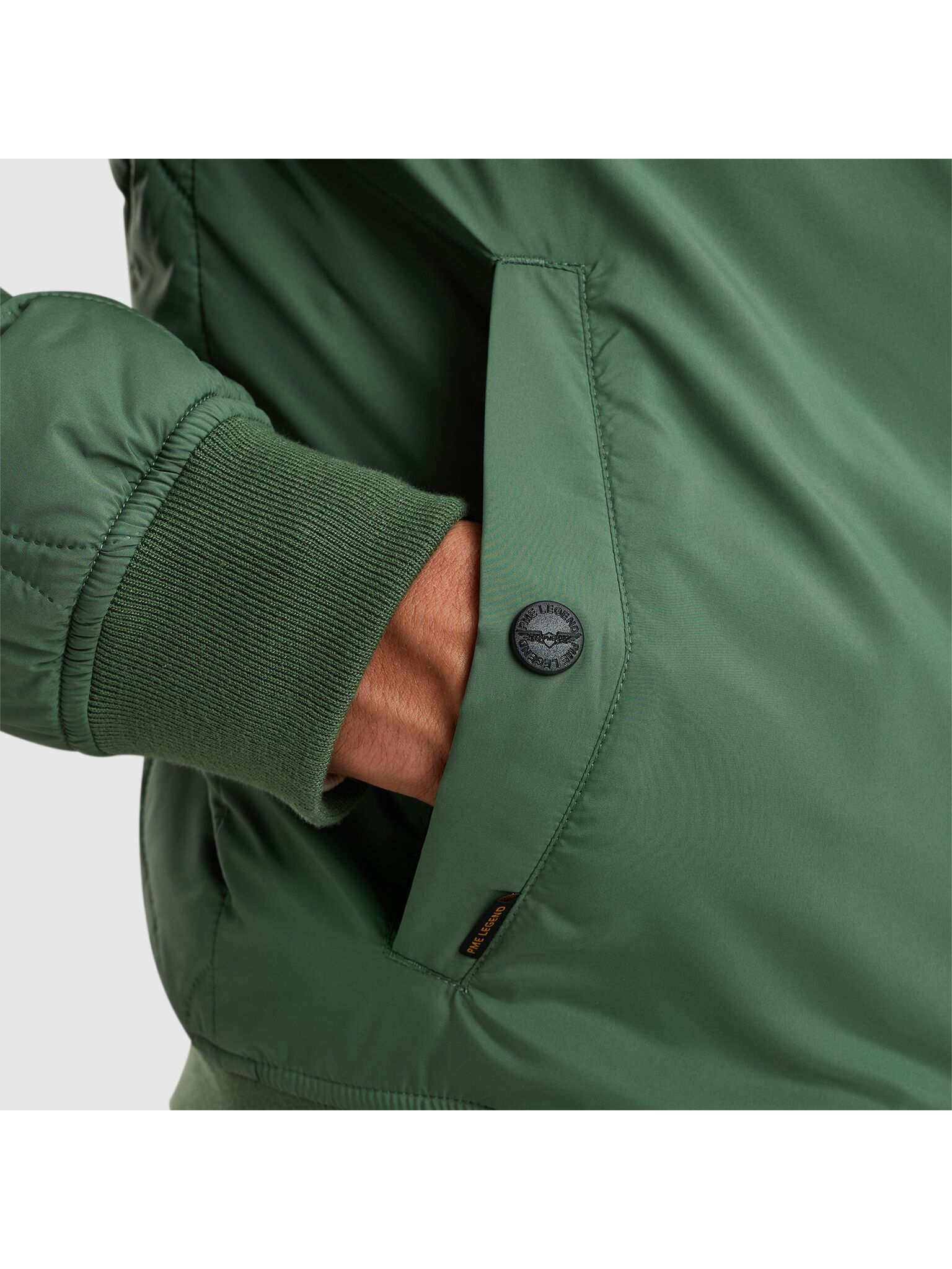 PME Legend Raider Jacket PJA2502100-6450 Duck Green – Bild 6