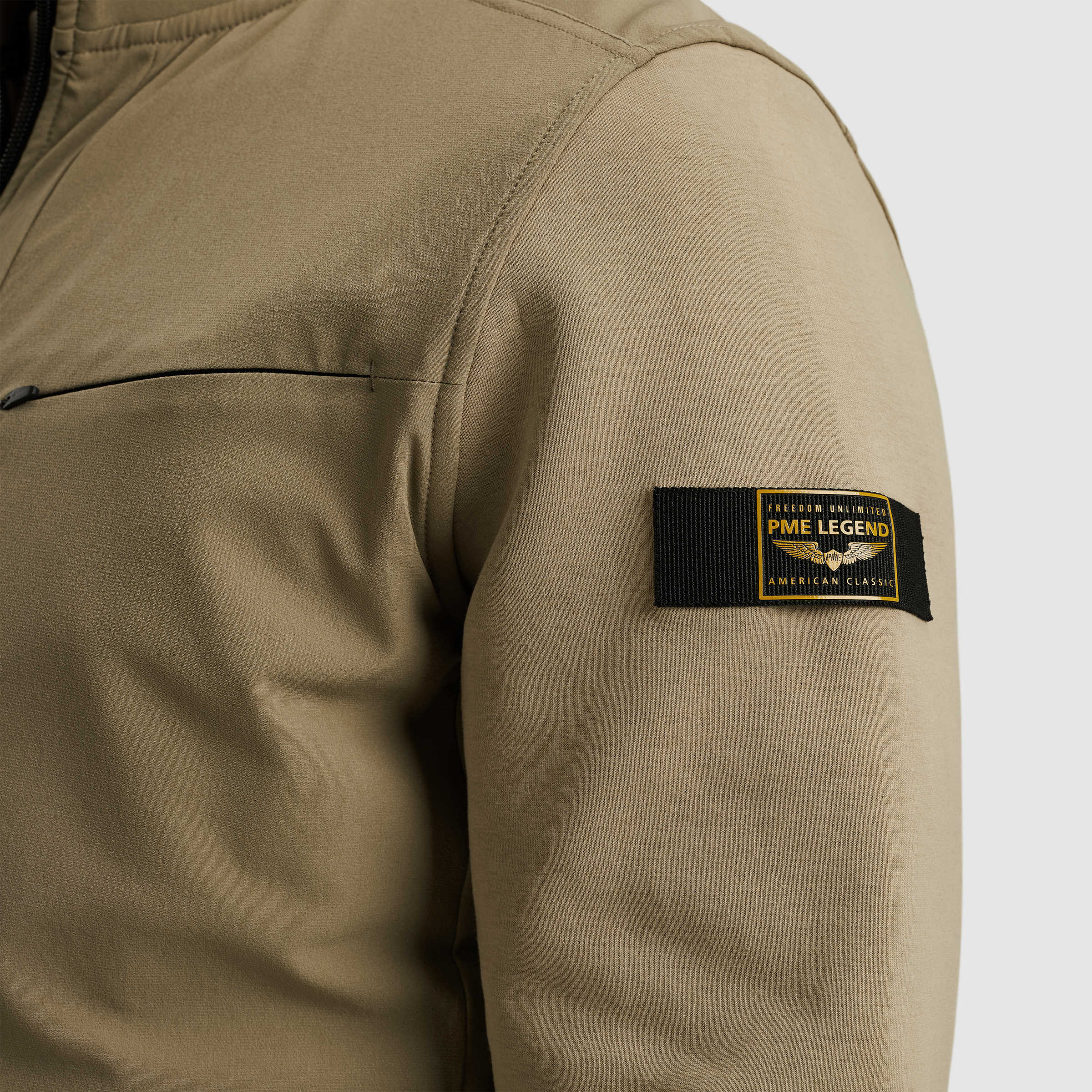 PME Legend Overshirt Jacke Herren Beige – PSW2506423-6391 – Bild 3