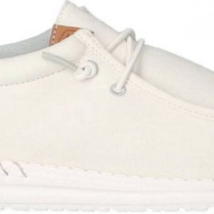 HEYDUDE Wally Funk Nylon Craft Stone White Herren Freizeitschuh
